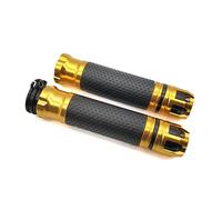 WESTCH Moto Poignée pour Vfr 750 800 St 1300 ST1300 Noir Spirit Poignées De Moto Universelles Extrémités Guidon De Course CNC 22mm 7/8 Guidon (Color : Gold1)