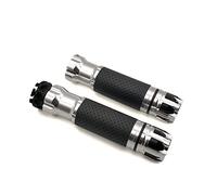 WESTCH Moto Poignée pour Vfr 750 800 St 1300 ST1300 Noir Spirit Poignées De Moto Universelles Extrémités Guidon De Course CNC 22mm 7/8 Guidon (Color : Silver 1)