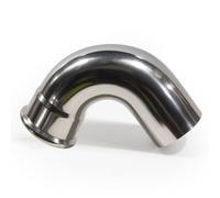 Westco Presse coude 90° en acier inoxydable 76 mm - Changement de direction de tuyau d'eau et de chauffage