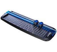 Westcott 15804 00 Massicot, longueur de coupe : 30 cm avec standard et lame de pliage Noir/Bleu