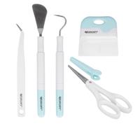 Westcott 17858 Lot de 6 outils de détartrage pour machines de découpe Cricut pour vinyle, papier, film à repasser et plus encore