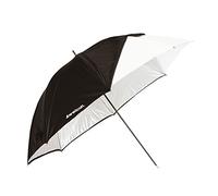 Westcott 2012 Parapluie de Photographe Satin Blanc Optique avec Housse Amovible Noir 81,3 cm
