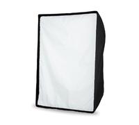 Westcott 4832 Boîte à lumière avec intérieur argenté Noir Taille L 91 x 122 cm