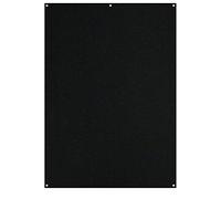 Westcott - Toile de fond infroissable X-Drop - Noir (5' x 7')