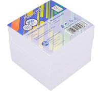 Westcott Bloc-notes blanc 700 feuilles | Bloc-notes collé avec feuilles blanches de 9 x 9 cm | Papier 80 g/m² | E-1733182 00