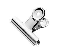 Westcott Bulldog Clips, Unisex_Adulte, Support, E-10904 00, Argent, 64,8 x 15 mm