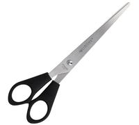 Westcott ciseaux 7" (17,8 cm) noir gaucher | Ciseaux de bureau avec poignées en plastique noir | Lame extra-tranchante, acier inoxydable | E-31172 00