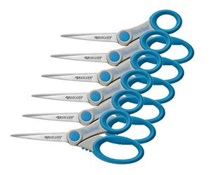 Westcott Ciseaux Antimicrobe 8 "Bleu/gris