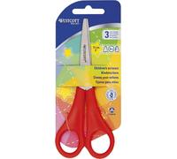 Westcott 21591 00 Ciseaux enfants pour droitier Pointe pointue rot