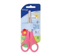 WESTCOTT Ciseaux de bricolage Kids rond 130 mm rose pour droitiers