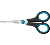 WESTCOTT Ciseaux Easy Grip Longueur : 140 mm bleu/noir