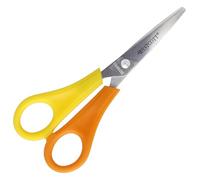 Westcott 21596 00 Lefty Ciseaux pour enfants avec pointe pour gaucher Pointe pointue rouge/jaune