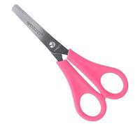 Westcott Ciseaux pour enfants roses pour droitiers | Ciseaux avec échelle intégrée de 5 cm | Ciseaux de bricolage 13 cm (5") idéaux pour les mains des enfants | Pointe arrondie | E-21591 00
