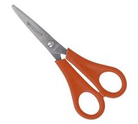 Westcott Ciseaux pour enfants rouges pour droitiers | Ciseaux avec échelle intégrée de 5 cm | Ciseaux scolaires et ciseaux de bricolage 13 cm (5") idéaux pour les mains des enfants | E-21594 00