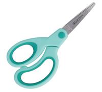 Westcott 21585 00 Soft Grip Kids Lefty Ciseaux pour enfants avec dentelle pour gaucher, 13 cm, Turquoise