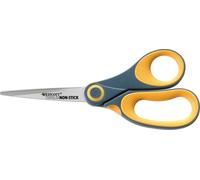 WESTCOTT Ciseaux Titanium Non Stick Longueur : 250 mm gris/jaune