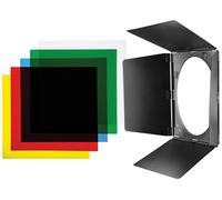 WESTCOTT Coupe Flux 4 Volets + Filtres Colorés