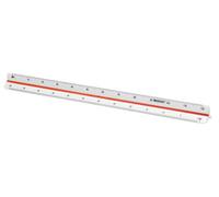 Westcott e-10162 00 2 réduction architecte en plastique 30 cm (blanc)