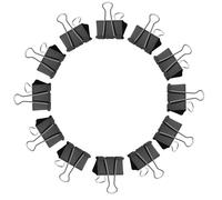 Westcott E-10700 00 Foldback Clips 50 mm, Black 50 mm Black