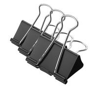 Westcott E-10700 00 Lot de 36 pinces 50 mm, noir 50 mm Noir