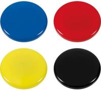 Westcott E-10823 00 Lot de 4 aimants ronds 30 mm chacun