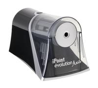 Westcott E-15510 00 Ipoint Axis Taille-Crayon Électrique Avec Système D'arrêt Automatique Gris/Noir