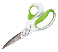 Westcott E-16446 00 Ciseaux Carbo Non-Stick Softgrip 21,4 cm Vert/Blanc