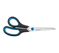 Westcott E-30282 00 Ciseaux droits Easy Grip Lefty pour gauchers 21 cm Bleu/noir