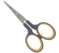 Westcott Ciseaux E-30440 00 Silhouette Titanium Super avec anneaux Softgrip 10 cm Gris/Jaune