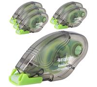 Westcott E-730501 00 Lot de 6 rouleaux adhésifs permanents Transparent et indéchirable Forte adhérence pour photo, papier ou carton 8,5 m x 6,5 mm