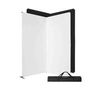 Westcott fond V-flat pliable noir et blanc