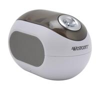 Westcott iPoint Taille-crayon à batterie Dash Blanc