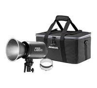 Westcott L120-B Lumière vidéo LED COB bicolore (120 W) Contrôle d'application, éclairage continu silencieux, 9 effets intégrés, 23900lux/1 m, 2700K-6500K, 98 CRI, 99 TLCI, 92 SSI, support