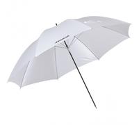 Westcott - Parapluie blanc satiné neutre 81 cm