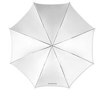 Westcott Parapluie satin 109 cm Blanc (Import Royaume Uni)