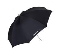 Westcott Parapluie satin avec couvert noir amovible 114 cm Blanc (Import Royaume Uni)