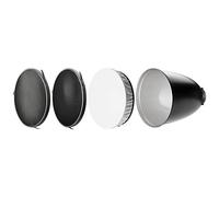 Westcott Réflecteur à focalisation profonde 45 degrés avec grille alvéolée et diffusion (compatible avec FJ400, Godox et Bowens Mount)