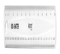 Westcott - Règle en plastique, incassable, 30 cm, transparente