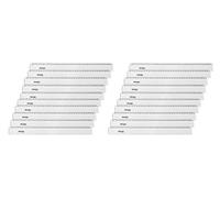 Westcott règles en plastique transparent 15 cm 40 cm 40 cm