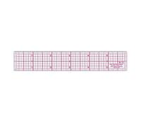 Westcott W-10 Règle graphique 8ème de 15,2 cm, transparente, 2,5 x 15,2 cm