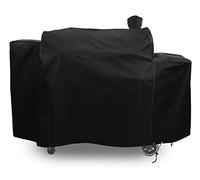 Westeco PB 67364 Housse de Protection pour Barbecue Pit Boss Pro Series Triple Fonction PB1100PSC2 PB1100PSC1 Pit Boss PB1230 Sportsman 1230 Pellet/gaz Combo Grill Housse de Protection Robuste Noir