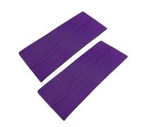WESTEND CHOICE 9 cm de large Bandeaux de 2 Pack Bandeau Doux Étirable Unisexe Kylie Bandeau pour Cheveux Idéal pour Gym, Yoga, Bandeau pour Femmes & Hommes (Violet)