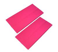 WESTEND CHOICE Kylie Lot de 2 bandeaux extra larges de 11 cm - Unisexe - Doux - Pour yoga et femme - Fuchsia