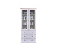 Mid.you Vitrine Westerland Blanc Bois massif