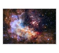 Westerlund 2 Cluster and Nebula, Hubble Space Telescope, 2022 Poster