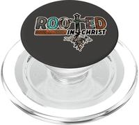 Western Christian Cross Design for Girls Rooted in Christ PopSockets PopGrip pour MagSafe