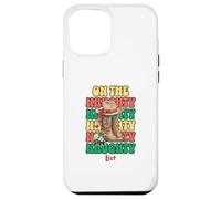 Western Christmas Santa Cowboy Boots Hat Naughty List Coque pour iPhone 12 Pro Max
