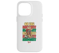 Western Christmas Santa Cowboy Boots Hat Naughty List Coque pour iPhone 14 Pro Max