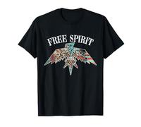 Western Country Léopard Serape Thunderbird Aztèque Free Spirit T-Shirt