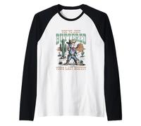 Western Cowboy Cat, You 've Just Buttered Your Last Biscuit Manche Raglan